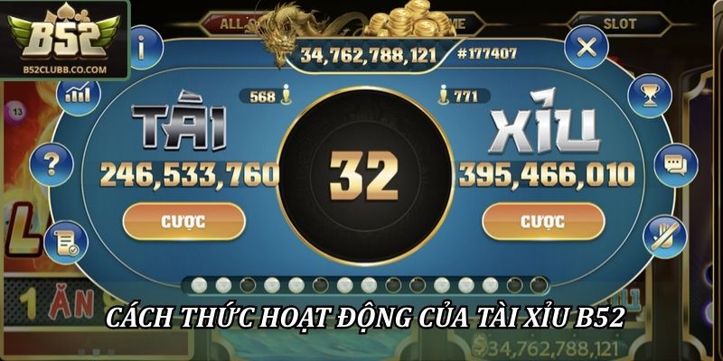 Luật Chơi Tài Xỉu B52 - Hiểu Đúng Trước Khi Tham Gia 1 Cách thức hoạt động của tài xỉu B52