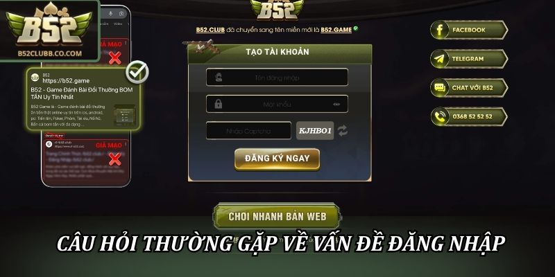 Câu hỏi thường gặp 1 Câu hỏi thường gặp xoay quanh vấn đề đăng nhập và bảo mật