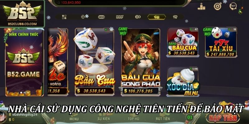 Chính sách bảo mật 2 Nhà cái sử dụng công nghệ tiên tiến để bảo mật