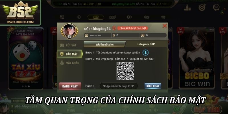 Chính sách bảo mật 1 Tầm quan trọng của chính sách bảo mật